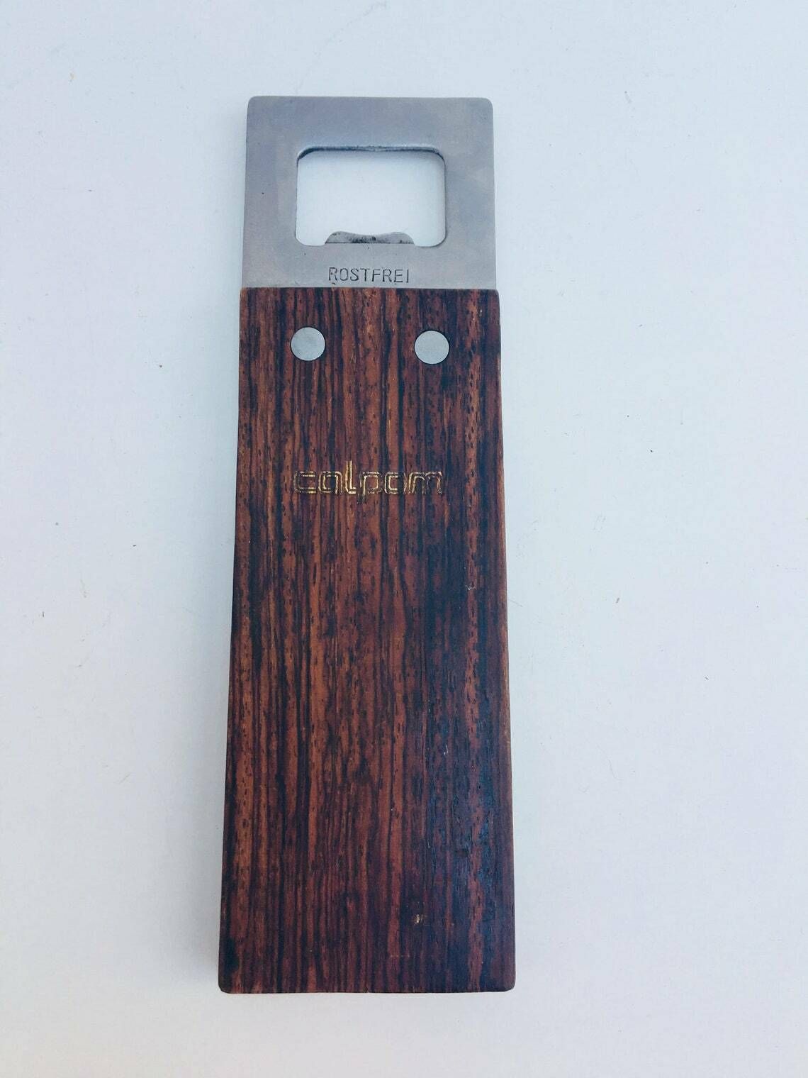 photo buy Flessenopener Set, Bargereedschap Mid Century Modern, Jaren 1960, Barware, Barbenodigdheden – Deens Teakhouten Muis