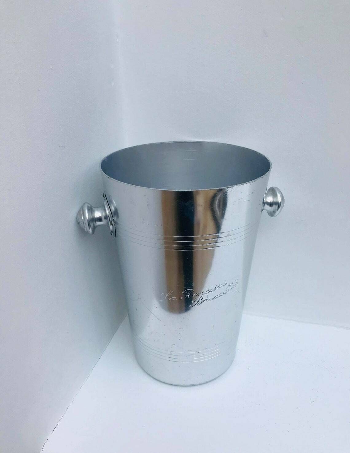 Champagne Bucket Ice Bucket Elegant Art Deco Champagne Vintage, Ice Buckets Cooler Wine Bar Cart Bartender Bar Accessories Christmas Gift photo Home Decor