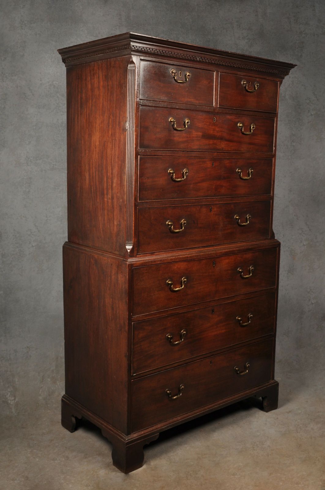 18th Century Mahogany Tallboy, 1700s photo for sale