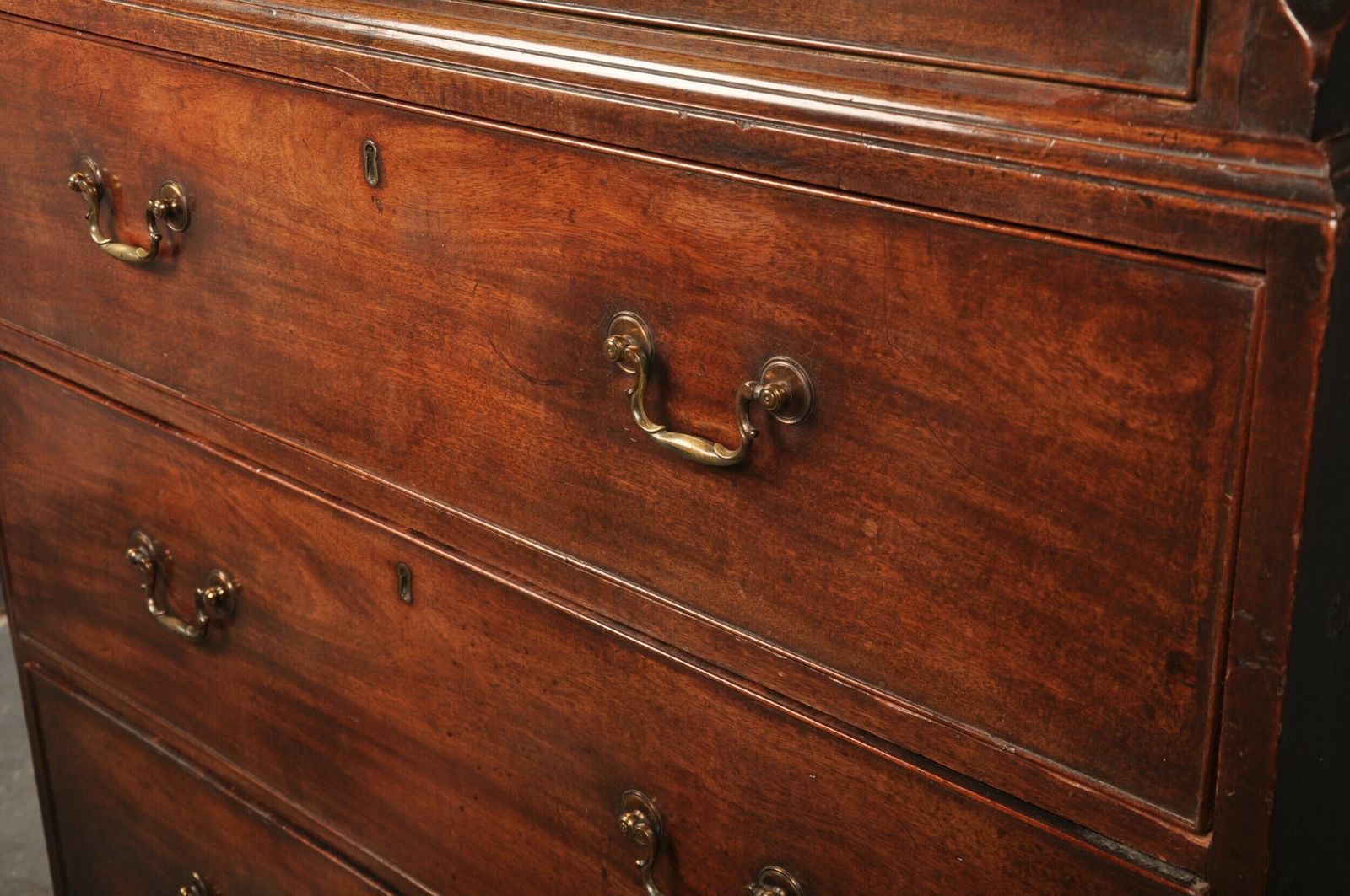 18th Century Mahogany Tallboy, 1700s photo vinterior