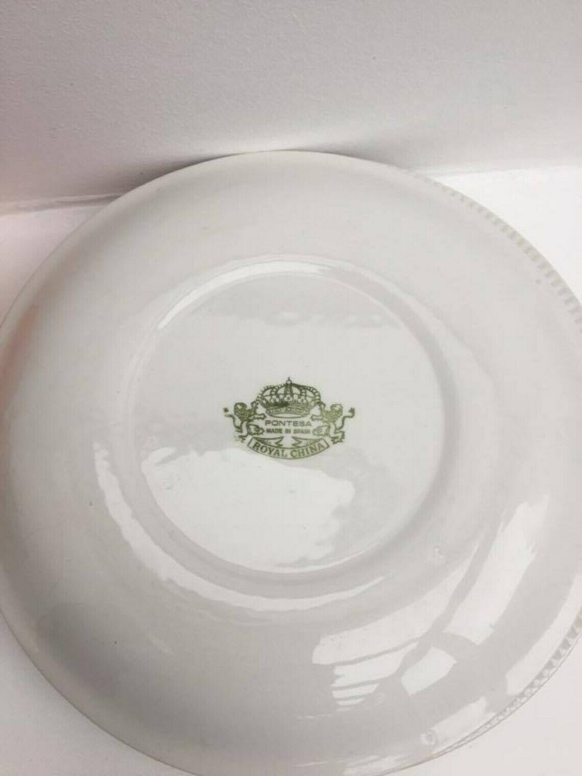 Porcelain Oyster Plates 5 From The 1970s Made By Bareuther Bavaria Waldsassen Germany.Oyster Dish, Diner Table, Party Table, Wedding Gift. photo 262.0