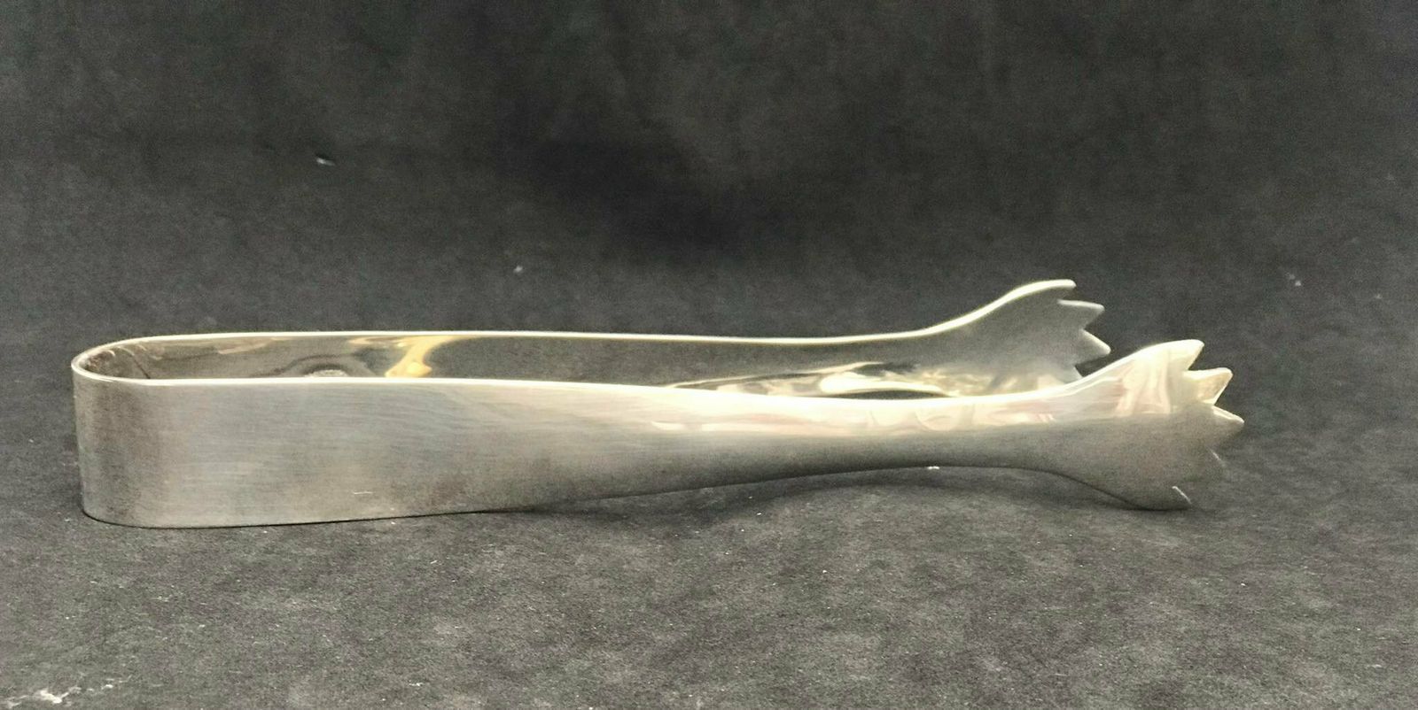 Sterling Silver Ice Tongs Silver 925, Mexican Silver Taxco Bar Decor Gift For Him Bar Accessories Wedding Gift Mixology Gift For Him photo vinterior