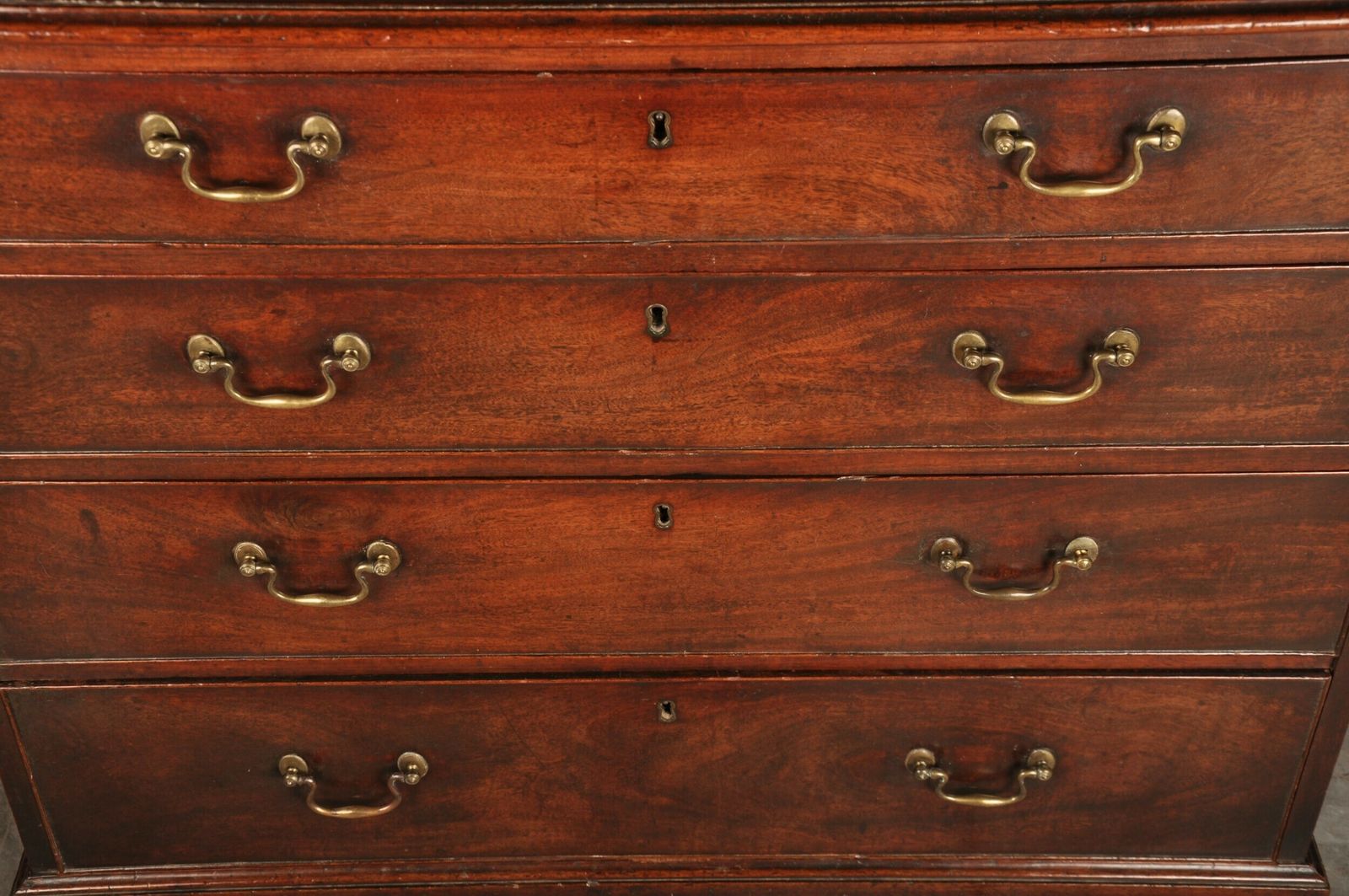 Fine 18th Century Mahogany Chest Of Drawers photo for sale