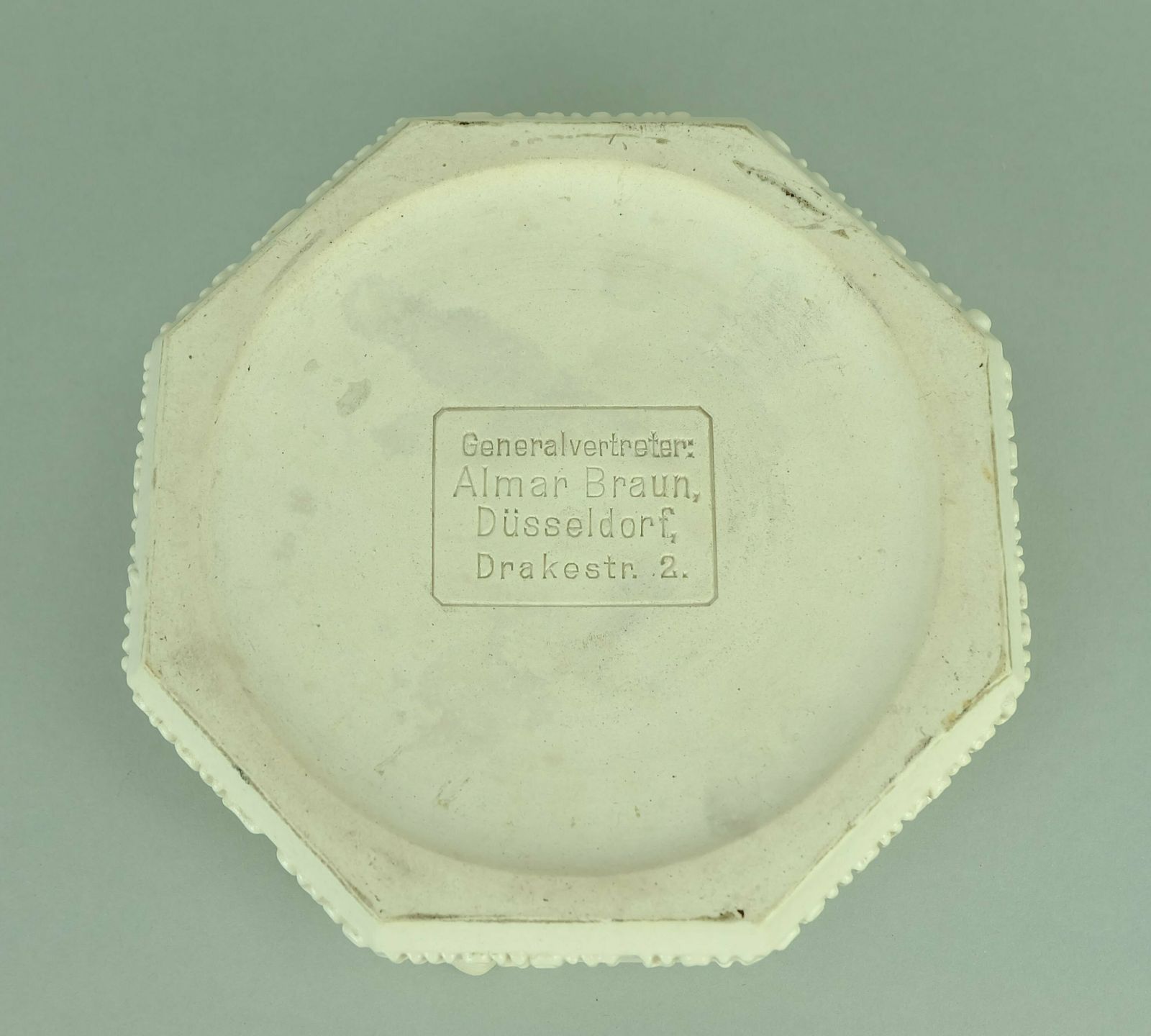 photo for sale Very Rare Art Nouveau Ashtray 'German Stoneware Factory'