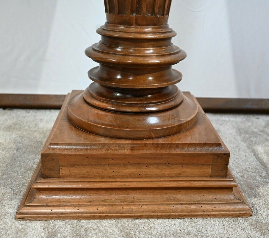 photo vinterior Important Walnut Column, Louis XVI Style   Late 19th Century