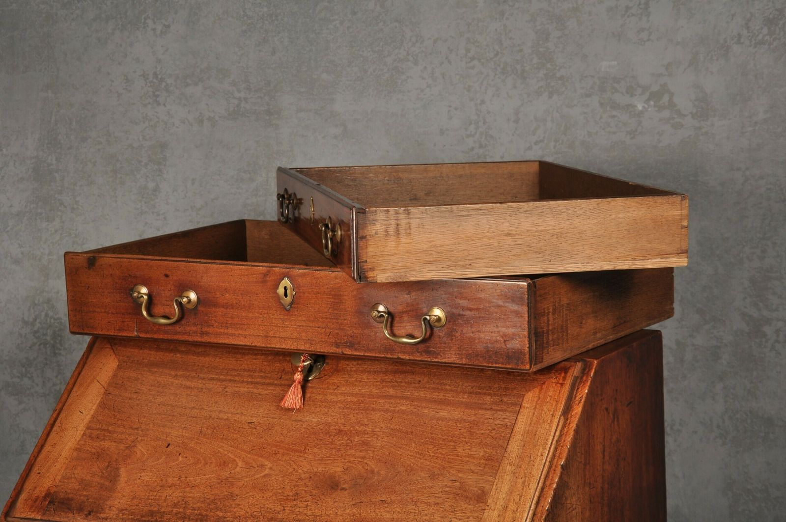 18th Century Mahogany Bureau Of Small Proportions photo buy