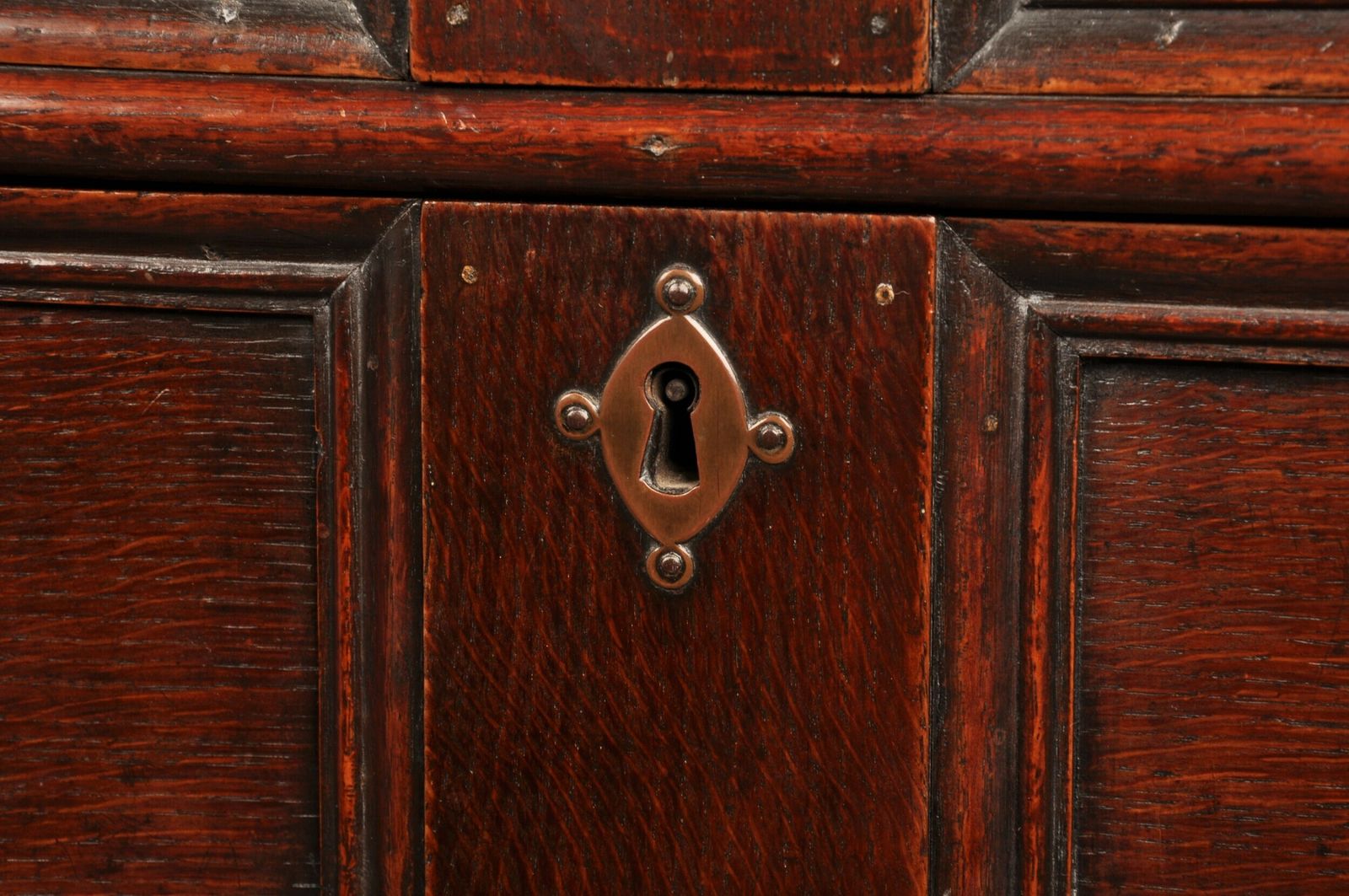 photo furniture Rare 17th Century Oak Bureau, 18th Century And Earlier