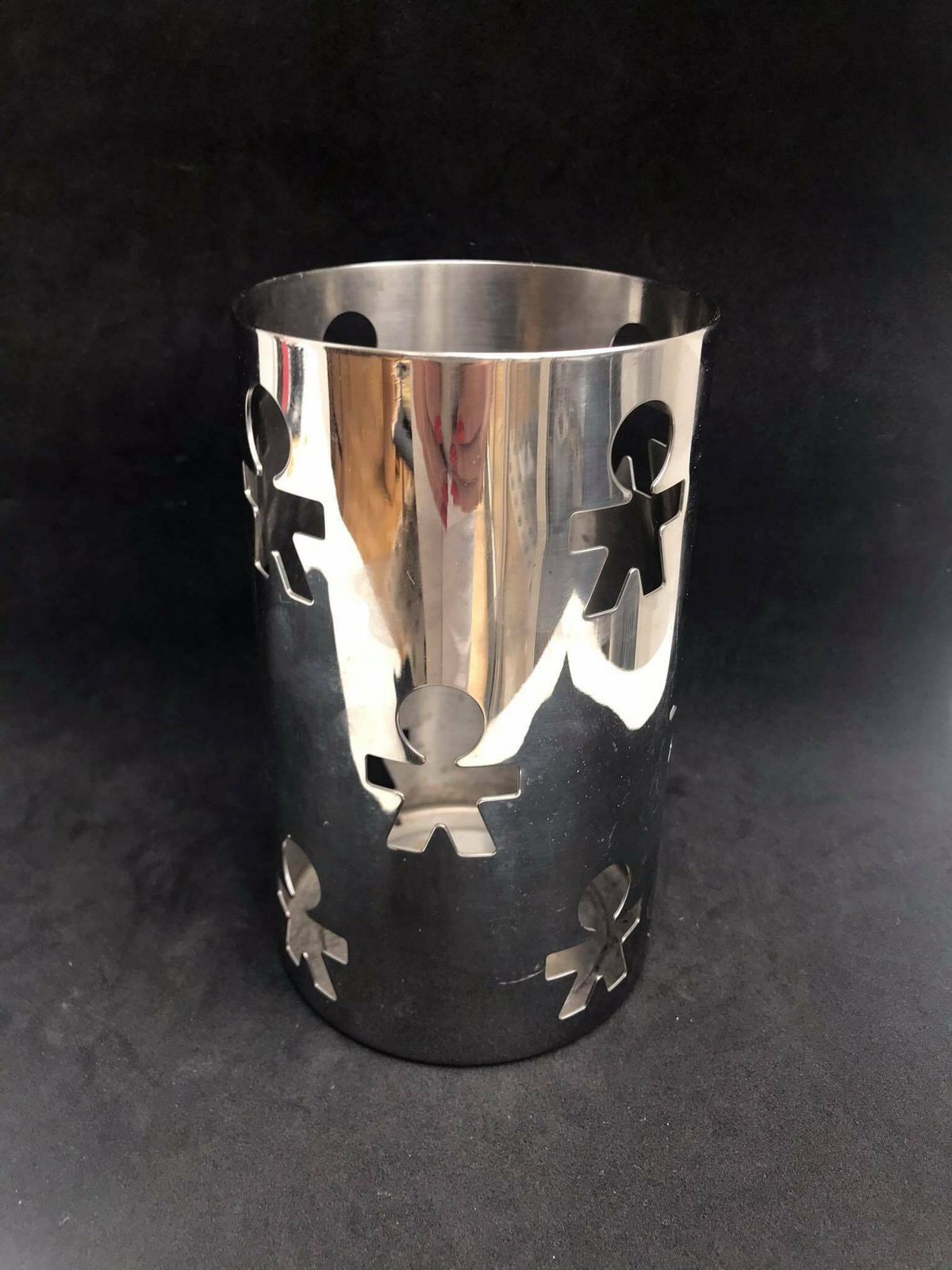 Alessi Wine Bottle Holder Girotondo King Kong Stefano Giovannoni Guido Venturini For Alessi   Girotondo Italian Design Cutlery Holder