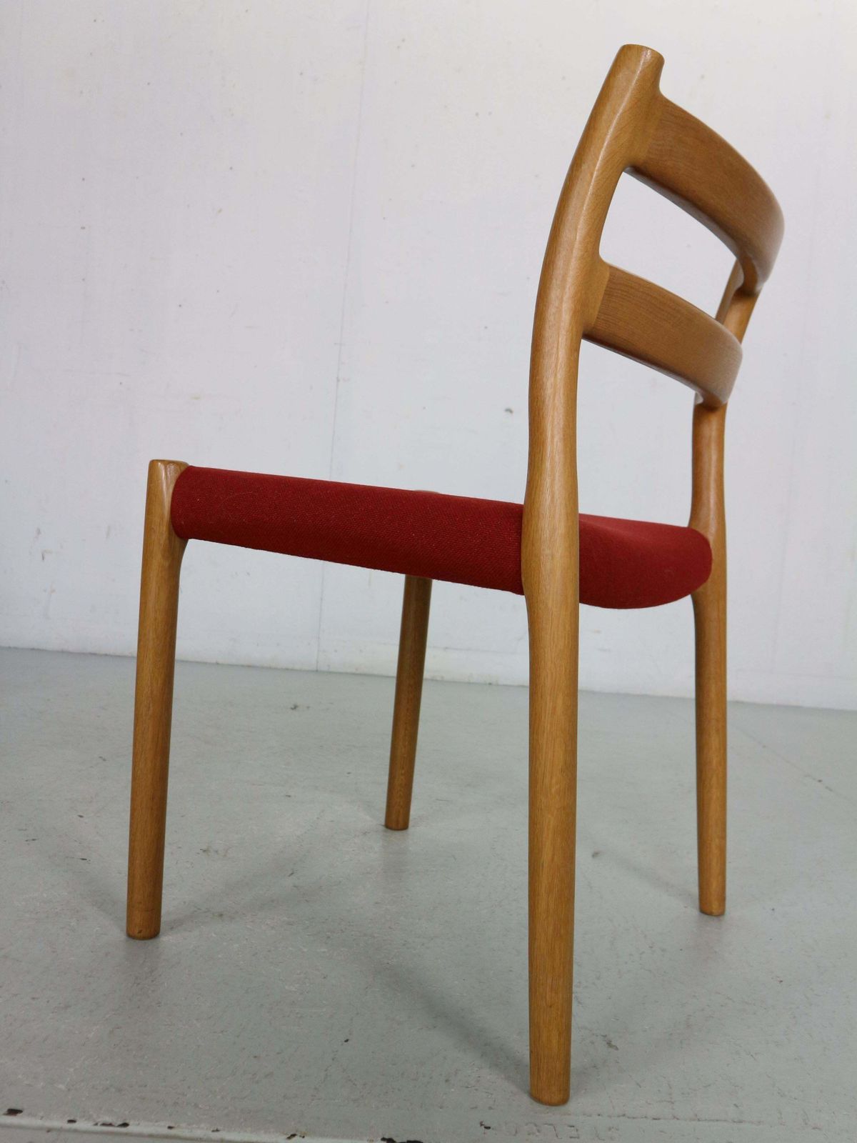 Furniture Niels Otto Moller Set Of 4 Dining Chairs Model 84 For Højbjerg Denmark 1970s photo