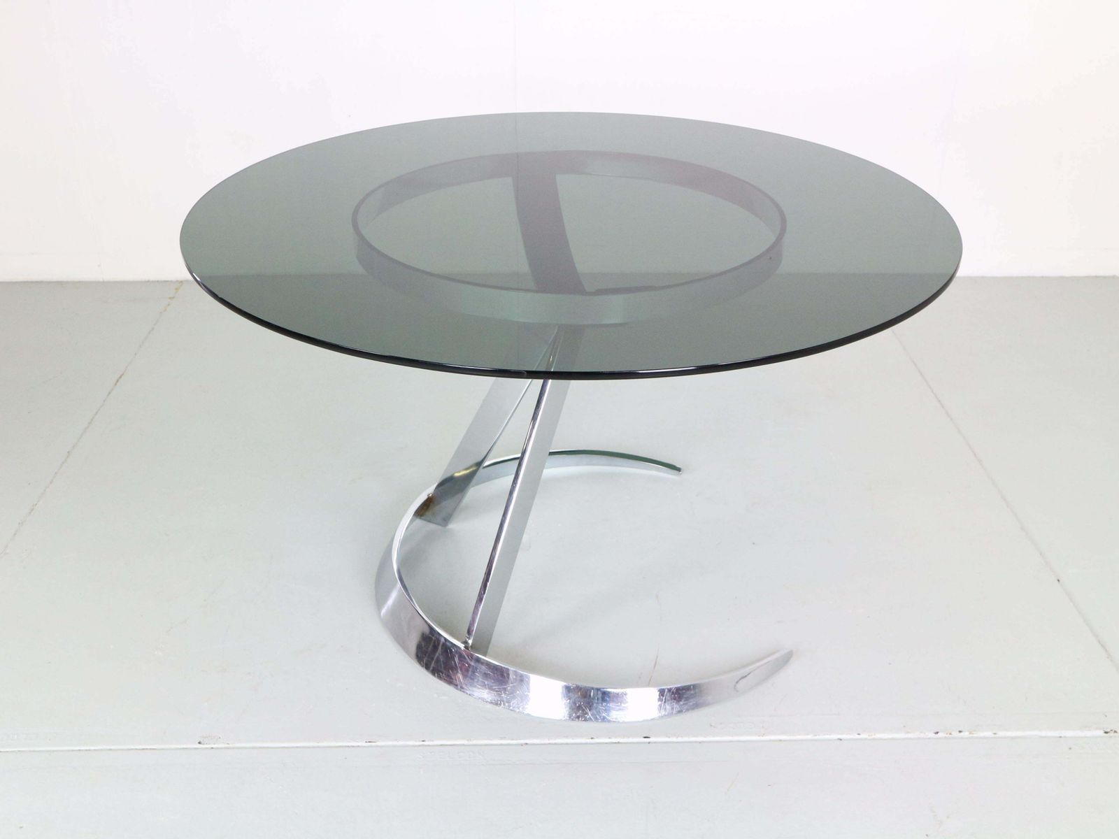 Space Age Original Boris Tabacoff Dinning Room Set 1970s France photo vintage