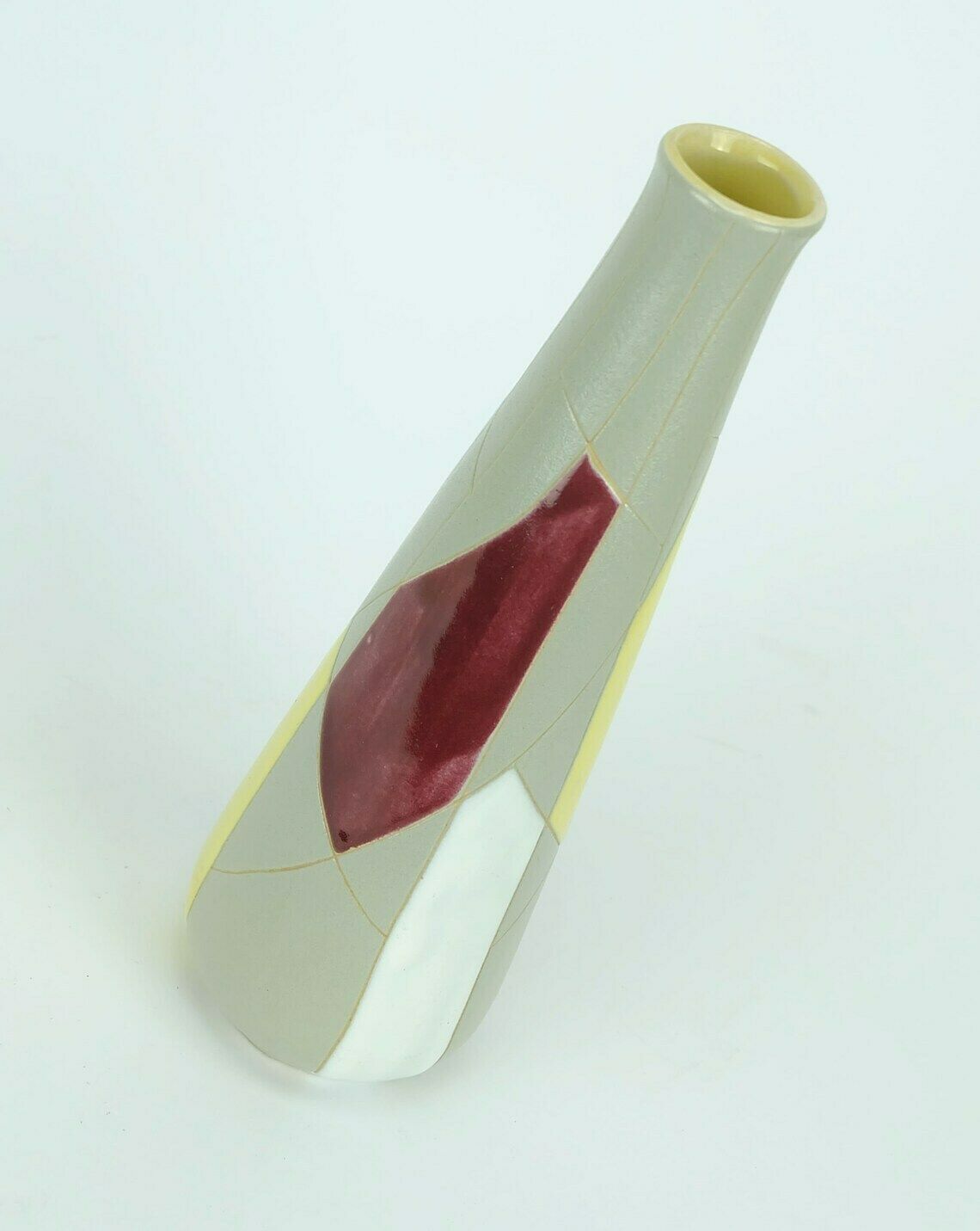 Jasba Mid Century Vase Von 1957 Dekor Verona Modell Nr. 599 photo Home Decor