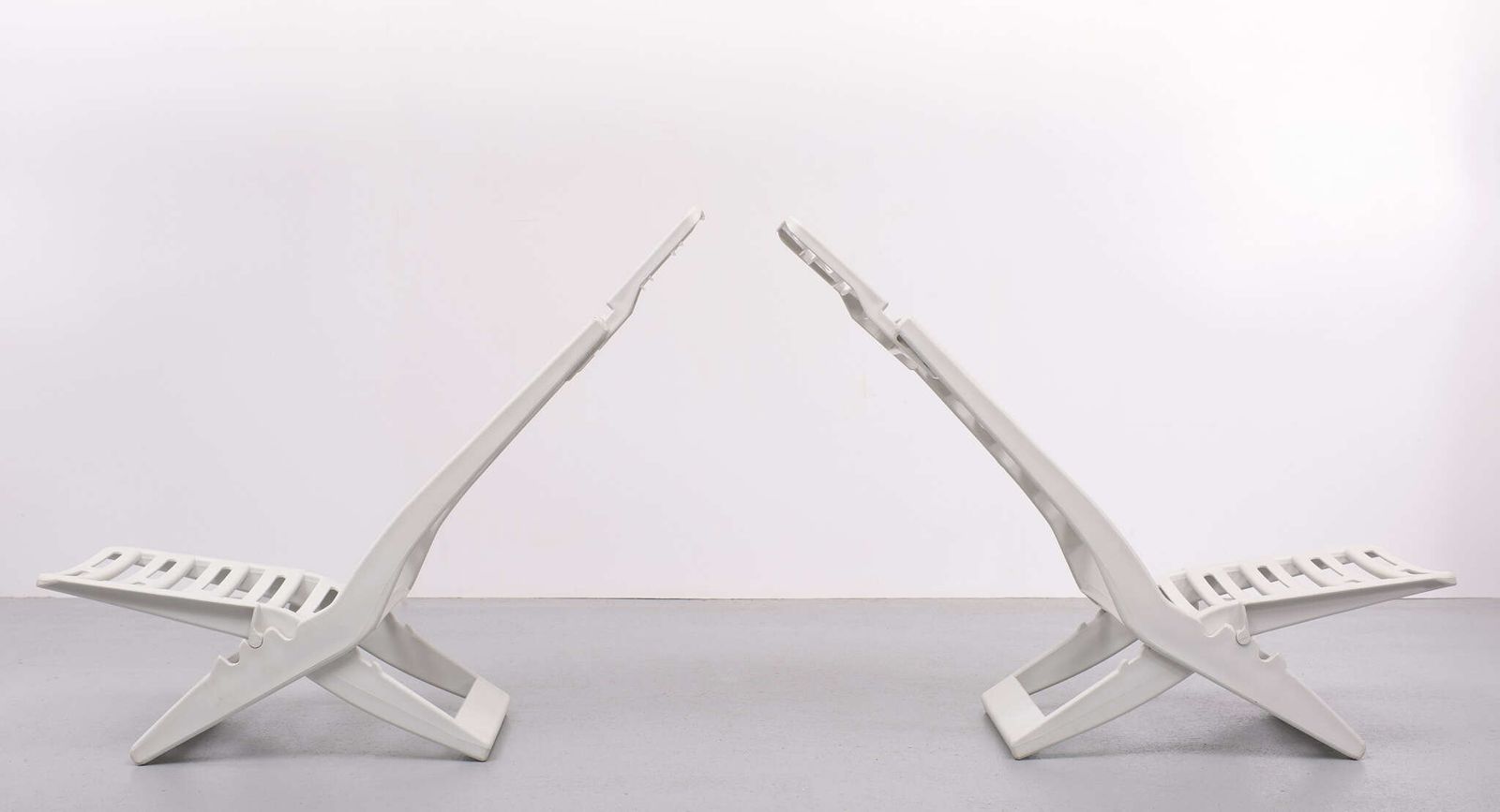Fanini Fain Ascoli Piceno Maratea Folding Chairs, 1970s, Italy photo vinterior