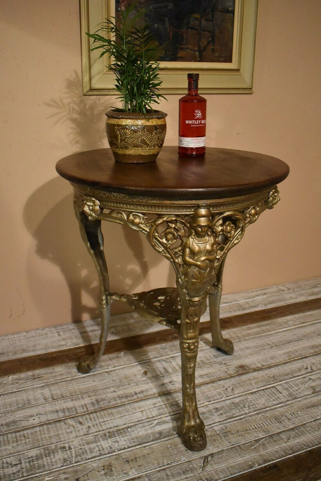 Cast Iron Britannia Bar Bistro Table photo vinterior