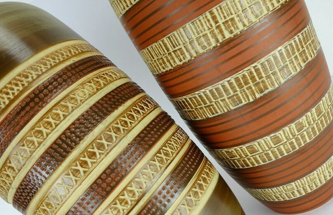 photo furniture West German Mid Century Vase Duemler & Breiden Model 166 30 Graffito Decor 1950s 1960s Wgp