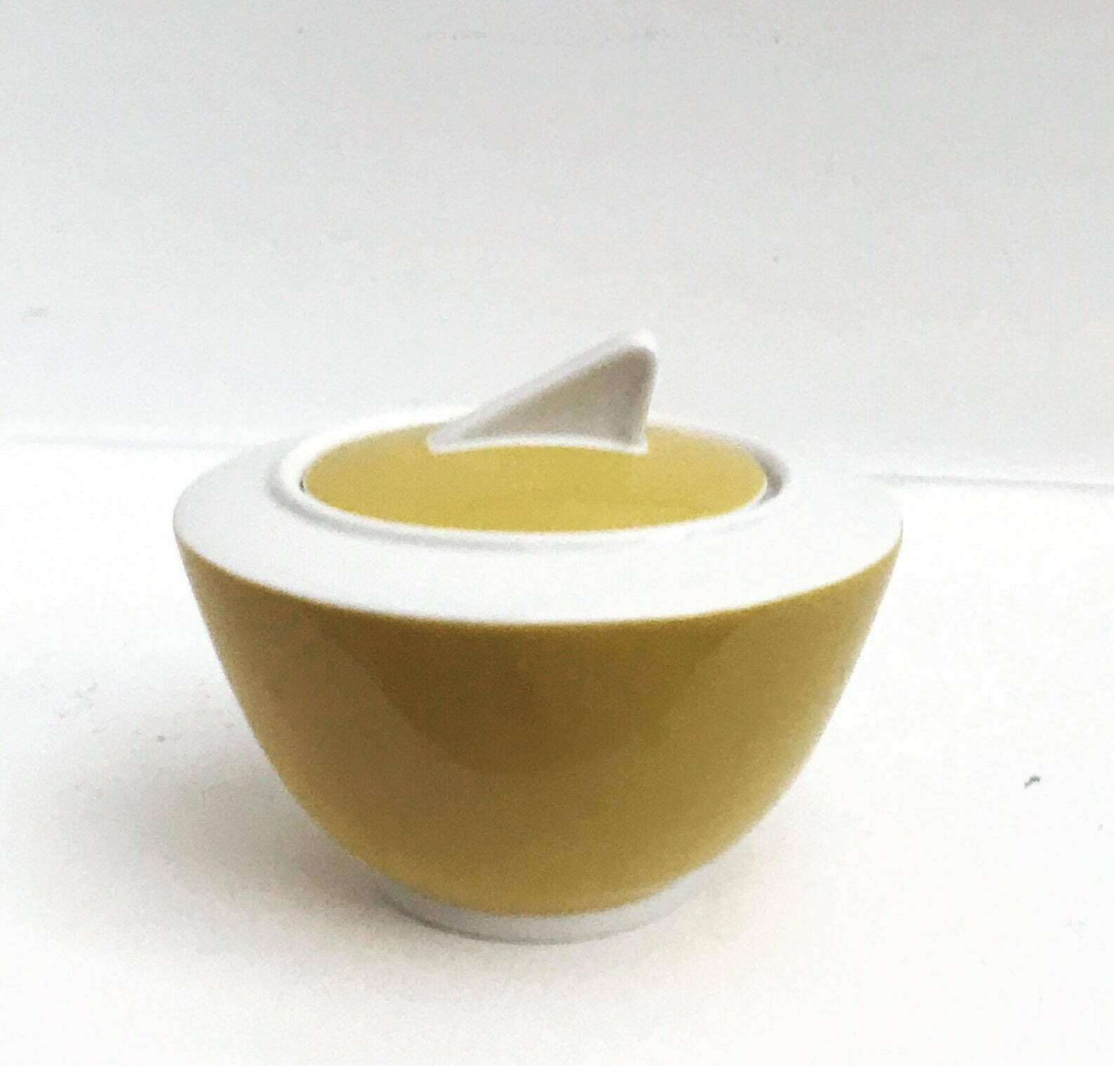 Sugar Bowl With Lid Wonderful World Yellow By Villeroy And Boch Vintage Discontinuated