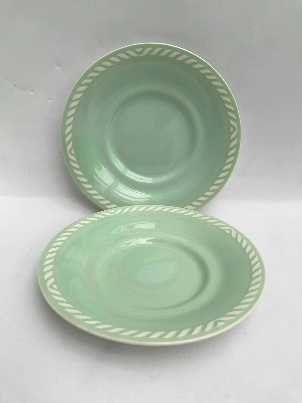 photo furniture Figgjo Flint Saucers Sissel 17,5 Cm Mint Green Vintage 1950s Designed By Ragnar Grimsrud Scandinavian Design Norway Mid Century Replacement