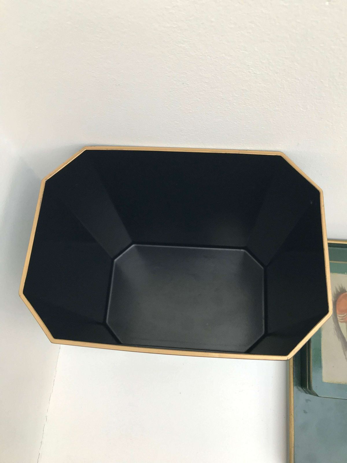 Bureauset lakdoos dienblad Melarti donkergroen gouden accenten bureauaccessoires, entreedecoratie rechthoekige doos met deksel sleutelschaal photo buy