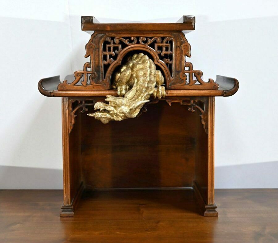 Small Asian Cabinet Attributed To Viardot  2nd Part Of The 19th Century photo 4780.23