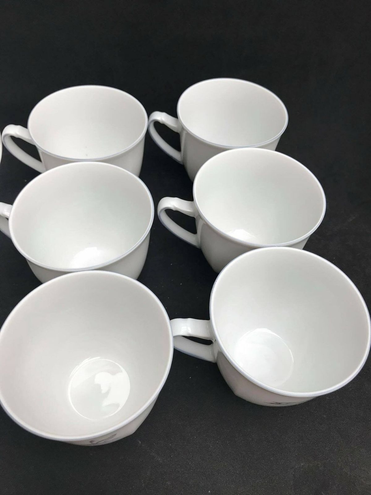 Tea Coffee Cups And Saucers Set 8 Porcelain Winterling Spülmaschinenfest Bavaria Vintage Rare Replacemnt Birds Beachside Coast Kitchen photo Home Decor