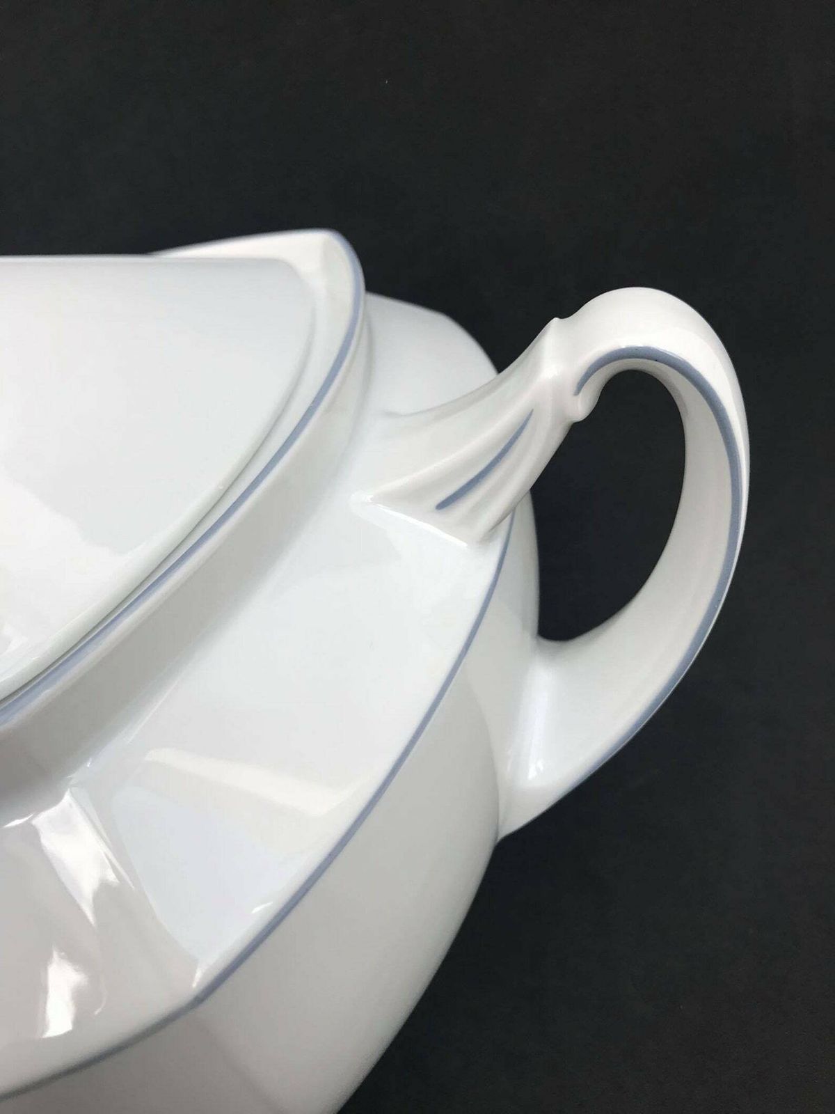 Soup Tureen Porcelain Winterling Marktleuthen Spülmaschinenfest Bavaria Vintage Rare Replacemnt Birds Pattern Beachside Coast Kitchen photo Home Decor