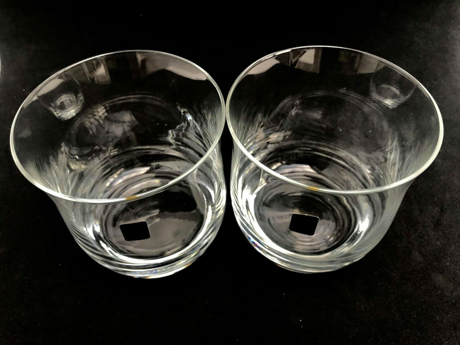 Whiskey Glasses Crystal Whisky On The Rocks Double Bourbon Extra Large Cocktail Set Of 2 Bar Cart Decor Gift For Him Pair Cocktail Glasses photo for sale
