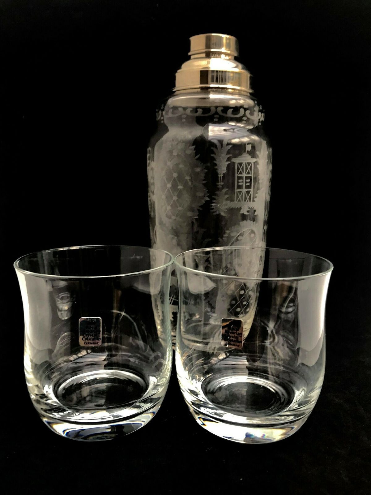 photo for sale Whiskyglazen Kristal Whisky On The Rocks Dubbele Bourbon Extra Grote Cocktailset Van 2 Barkarronderdelen Cadeau Voor Hem Paar Cocktailglazen