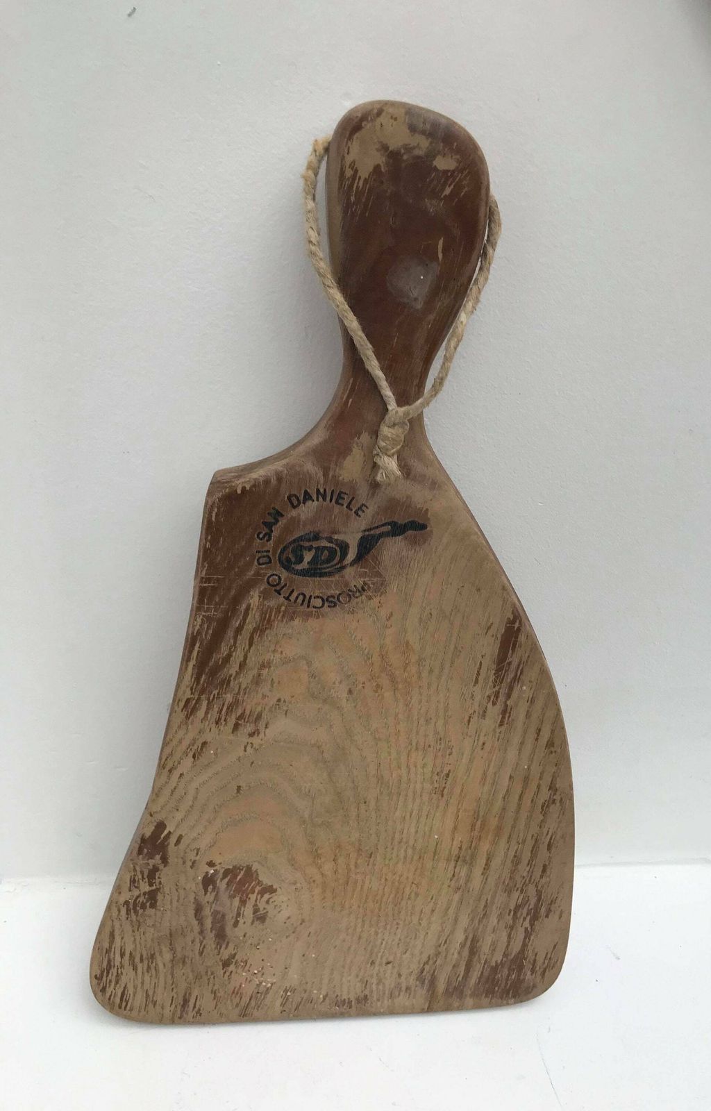 Vintage Thick Wooden Cutting Board Charcuterie Platter Cheese Appetizer Plate Photography Props Display Bread Chopping Bread Block Ham photo Home Decor