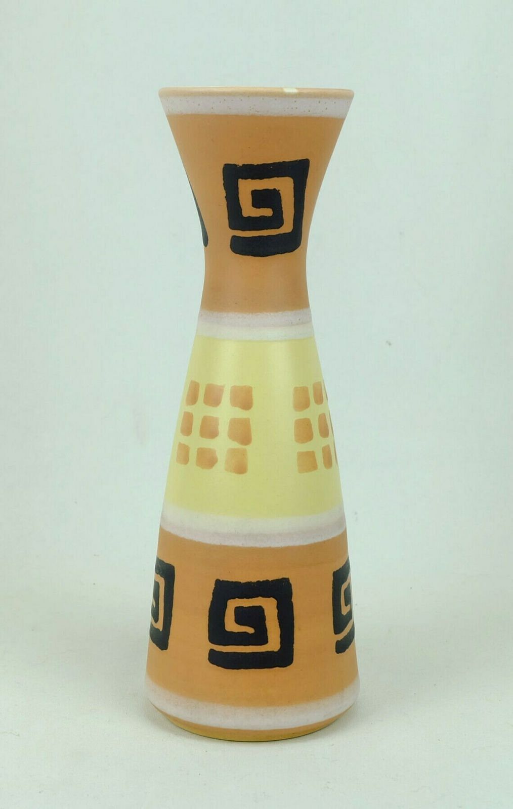 Dümler And Breiden Mid Century Vase Abstract Dekor Model No. 1302 29 photo vinterior