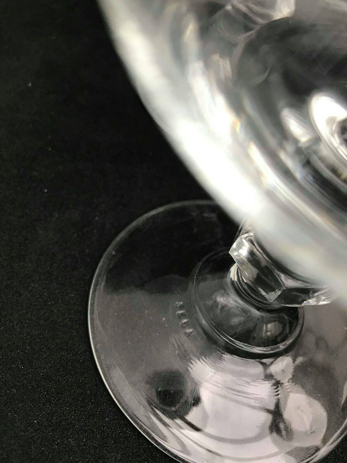 Champagne Glasses Cream Glasses Ice Cream Or Dessert Coupes Crystal Vintage Marked Seca Made In France Cocktail Glasses Gift For Couple photo vinterior