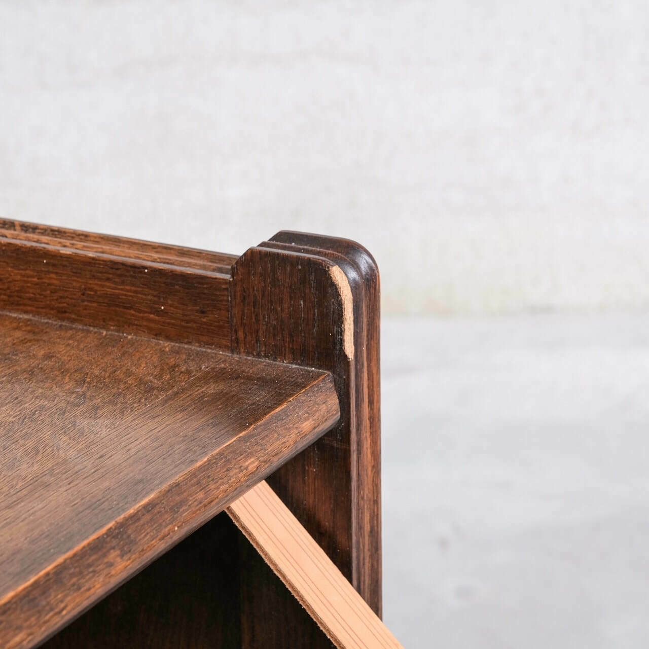Guillerme Et Chambron Oak Mid Century French Bar Cabinet photo buy