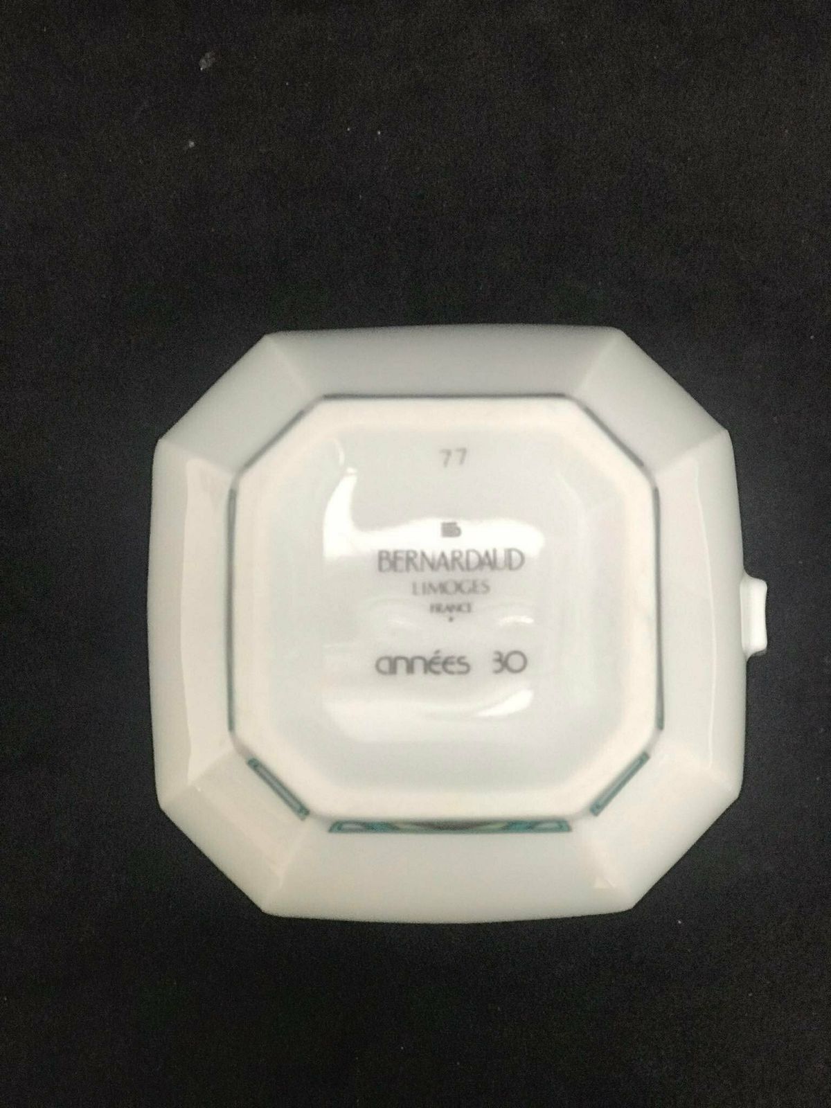 Porcelain Bernardaud Limoges Creamer Milk Jar Paul Poiret 30s Discontinued Replacement White Art Deco photo buy