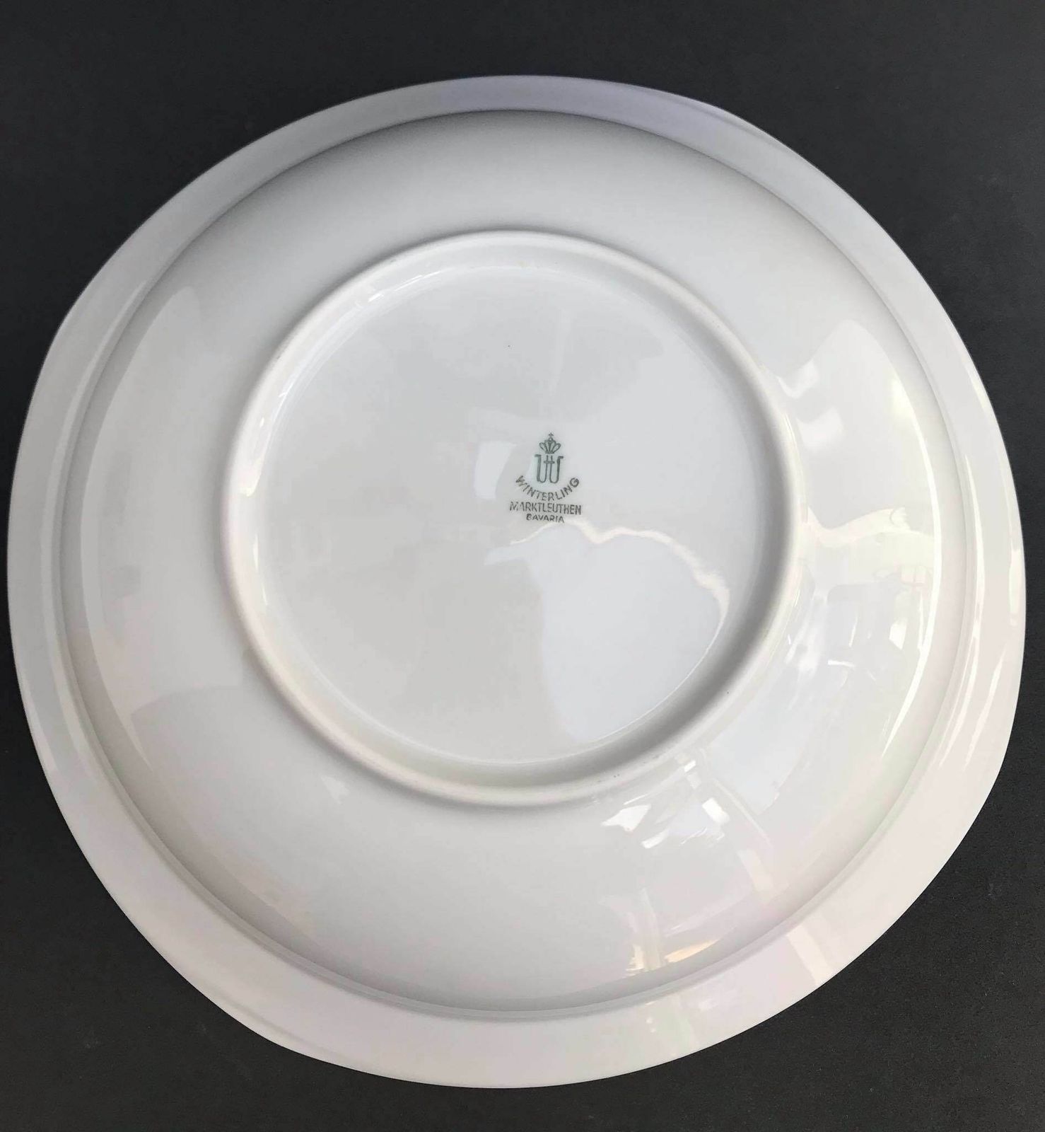 Salad Bowl Serving Porcelain Winterling Marktleuthen Spülmaschinenfest Bavaria Vintage Rare Replacemnt Birds Beachside Coast Kitchen photo 159.0