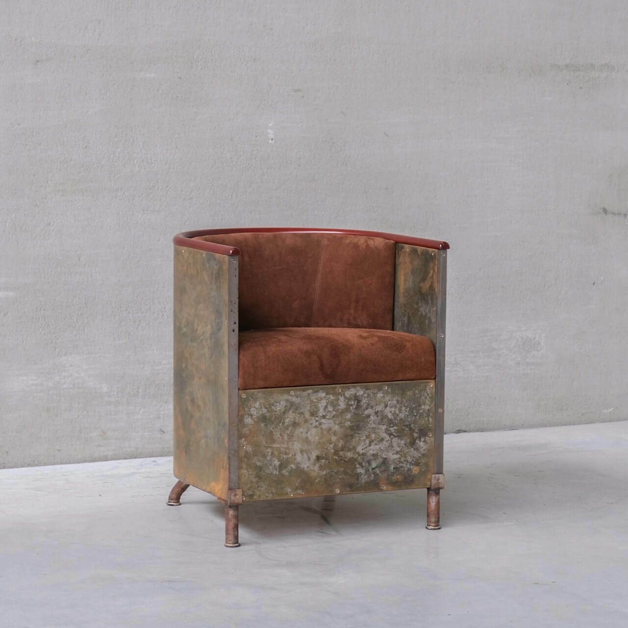 Mats Theselius Jarn   Mocca Armchair For Kallemo photo 17000.0