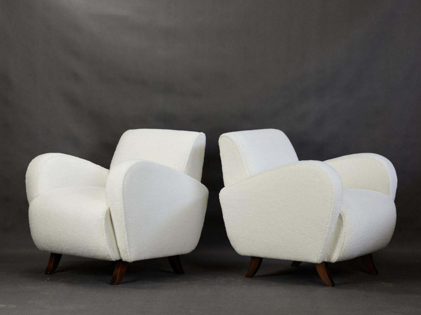 Art Deco Club Chair / Armchair H 282 By Jindrich Halabala For Up Závody 1930s photo vinterior
