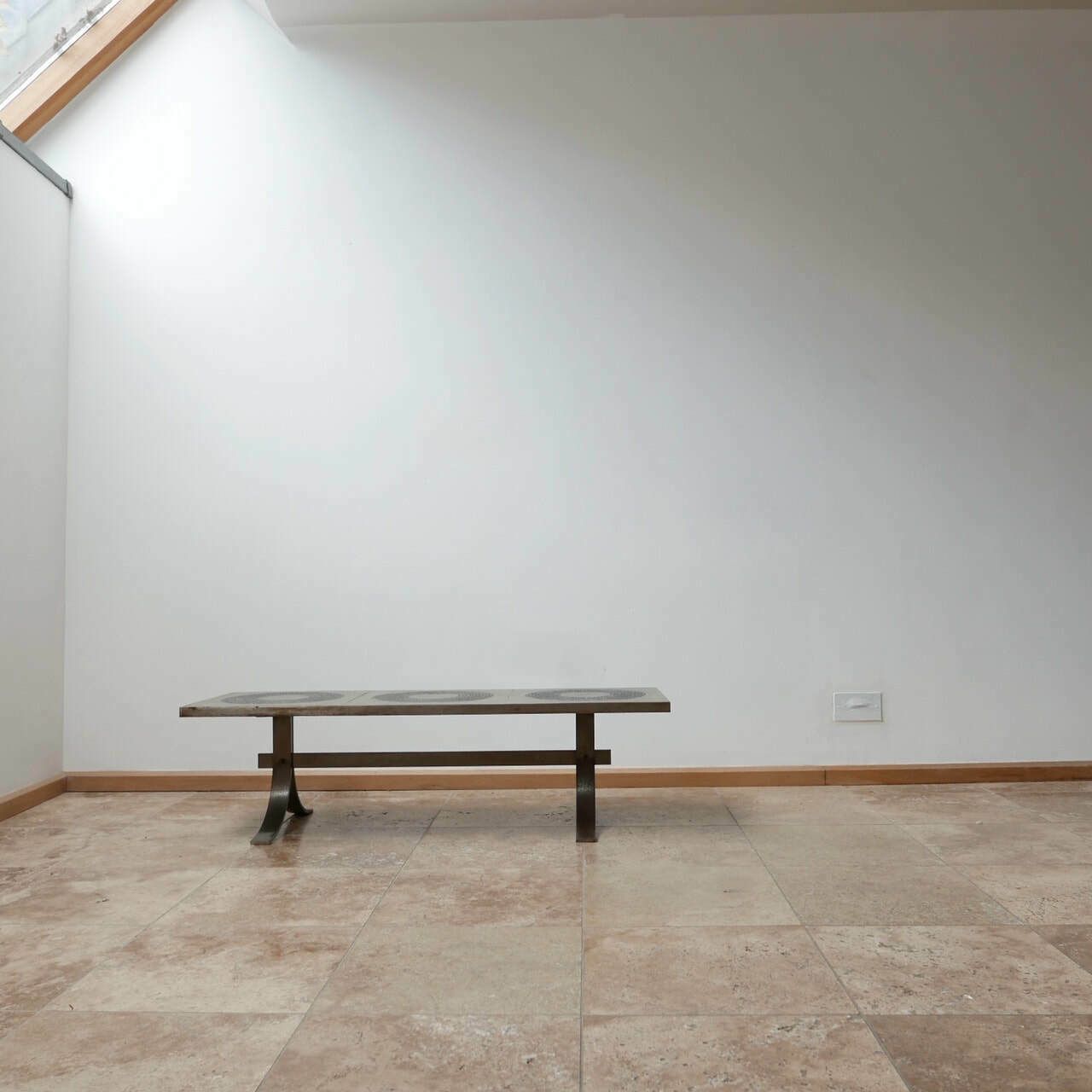 Mid Century Brutalist Coffee Table Attributed To Marc D'haenens photo vinterior