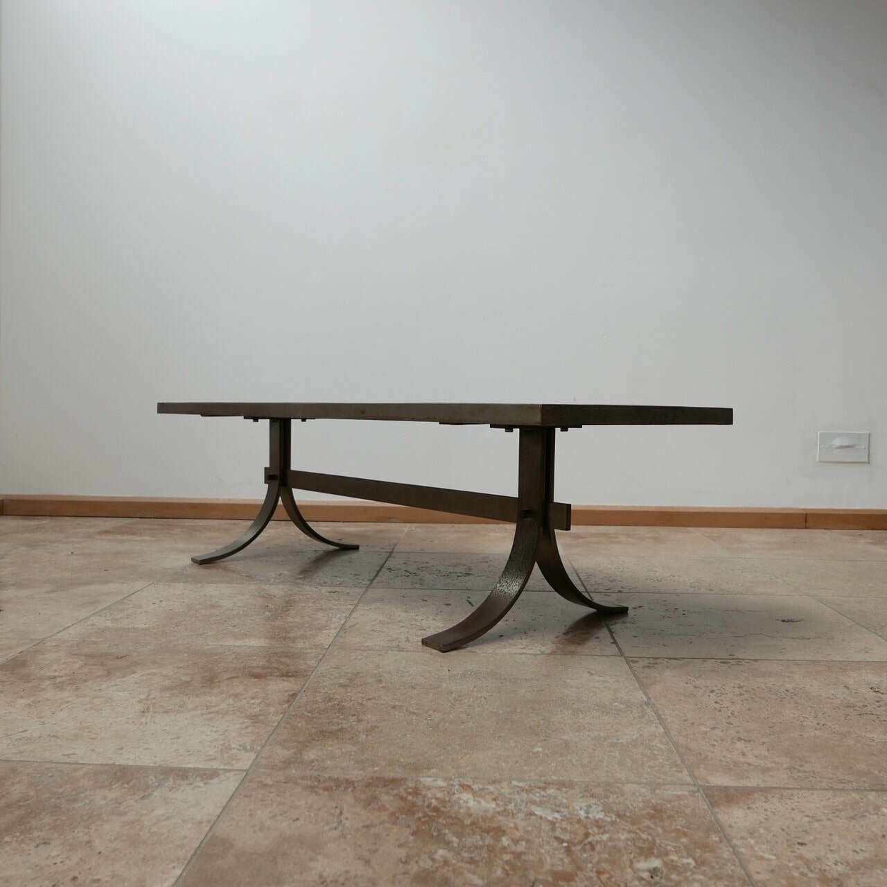 Mid Century Brutalist Coffee Table Attributed To Marc D'haenens photo buy