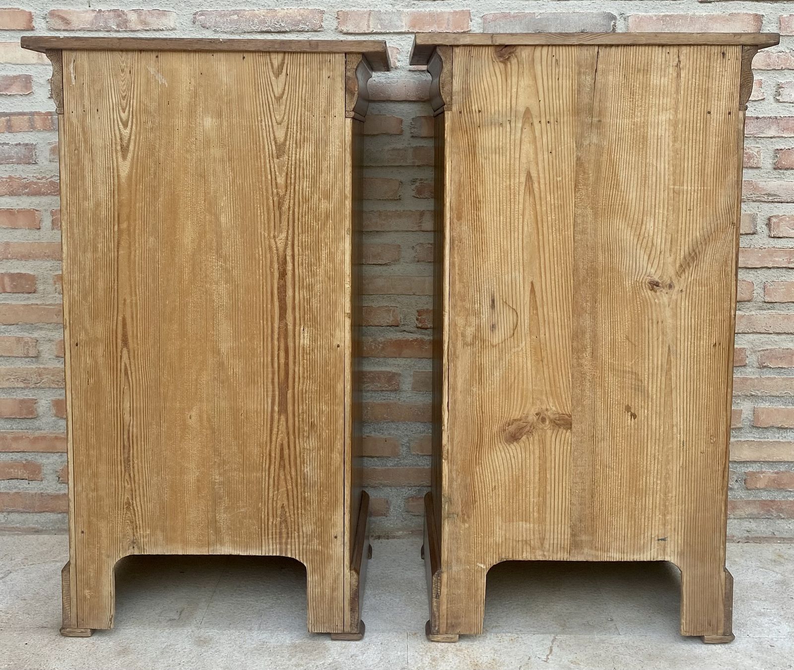 Early 20th Century French Provincial Walnut Nightstand photo 3829.5