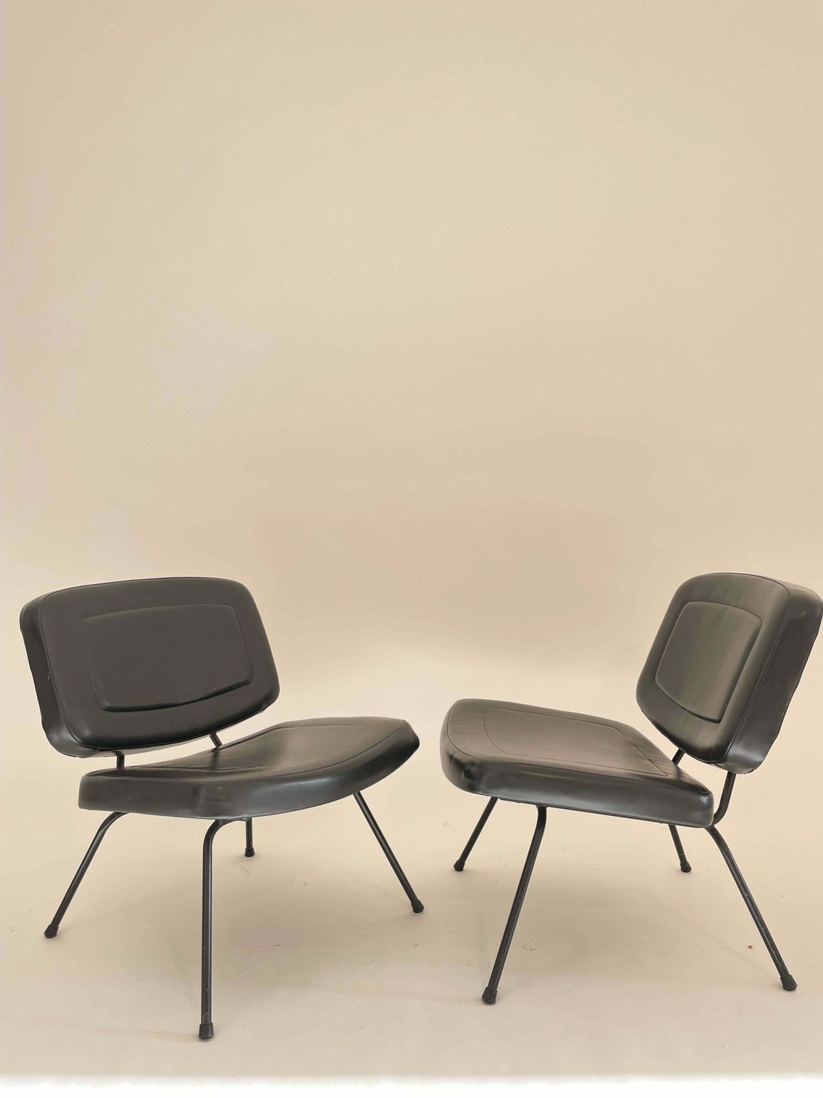 Paulin Cm 190 Bergeres For Thonet Original Upholstery. Free Transport photo vintage