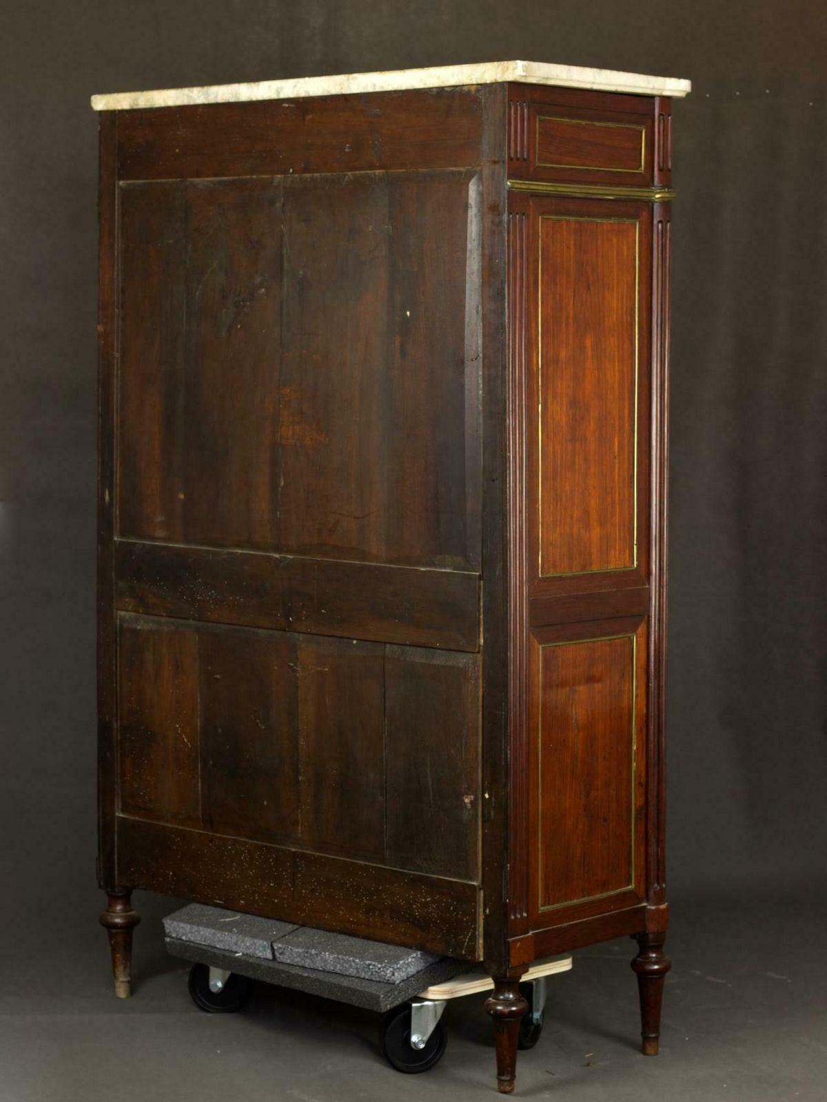 French Louis XVI Secretaire Abattant Secretary Desk Circa 1800 photo vintage