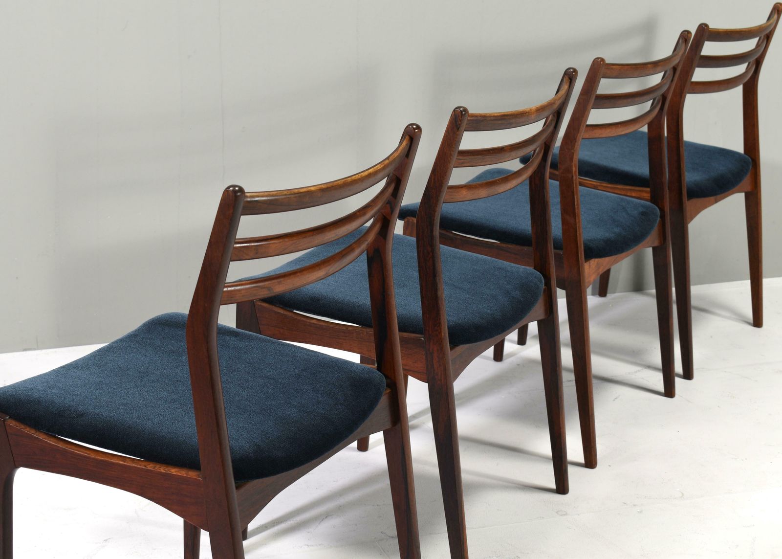 3729.0 Set Of Four Scandinavian Danish Dining Chairs   Denmark, Circa 1960 photo