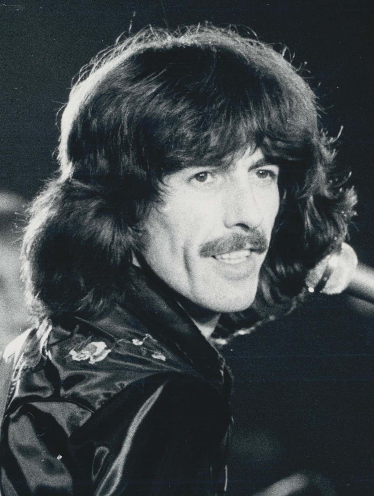 Henry Grossman George Harrison On Stage, Black And White Photograph, Circa 1970 photo furniture