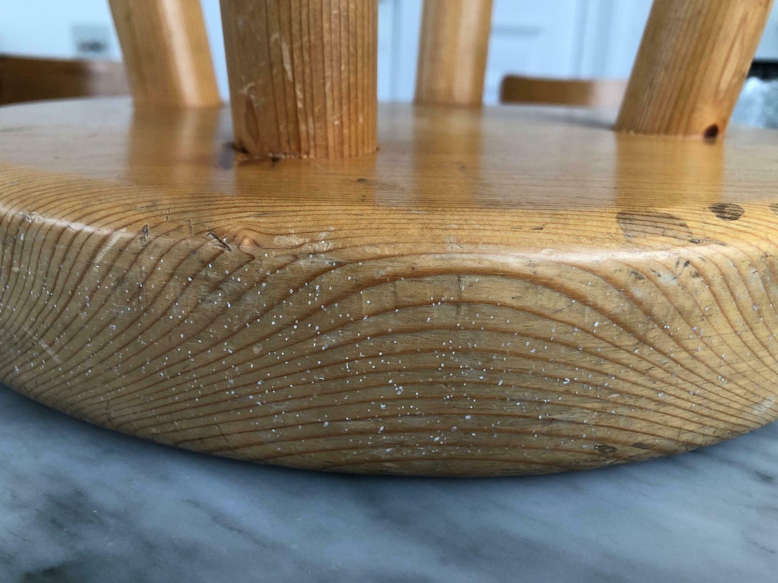 Very Rare Set Of Charlotte Perriand 4 Legs Configuration Stools photo for sale