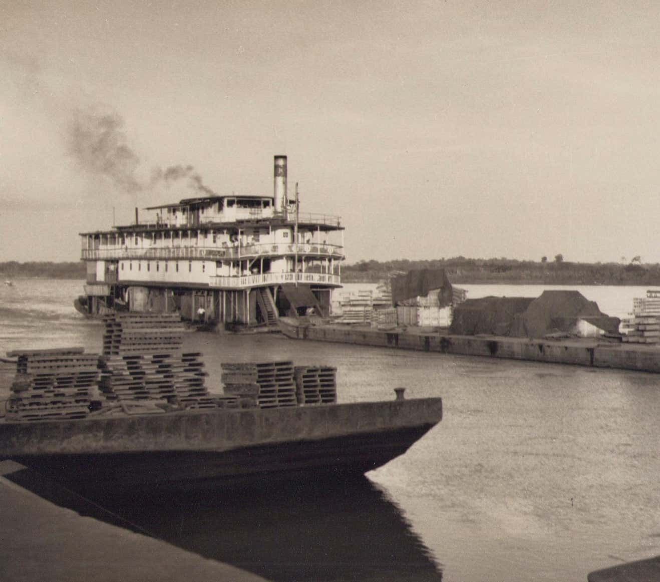 Hanna Seidel Colombia Ships Black And White Photograph, 1960s photo furniture