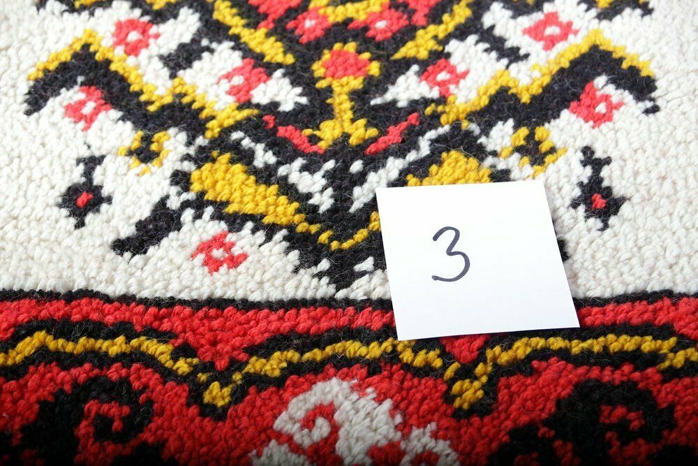 Mid Century Czechoslovakian Runner Rug, 1960s photo Textiles
