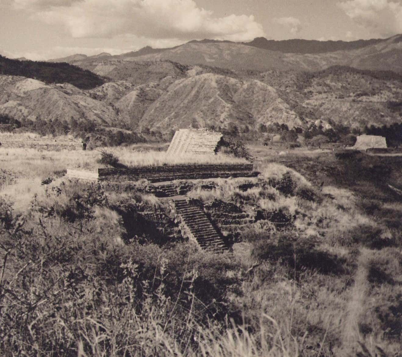 Guatemalan Landscape, Black And White Photograph, Ca. 1960s photo furniture