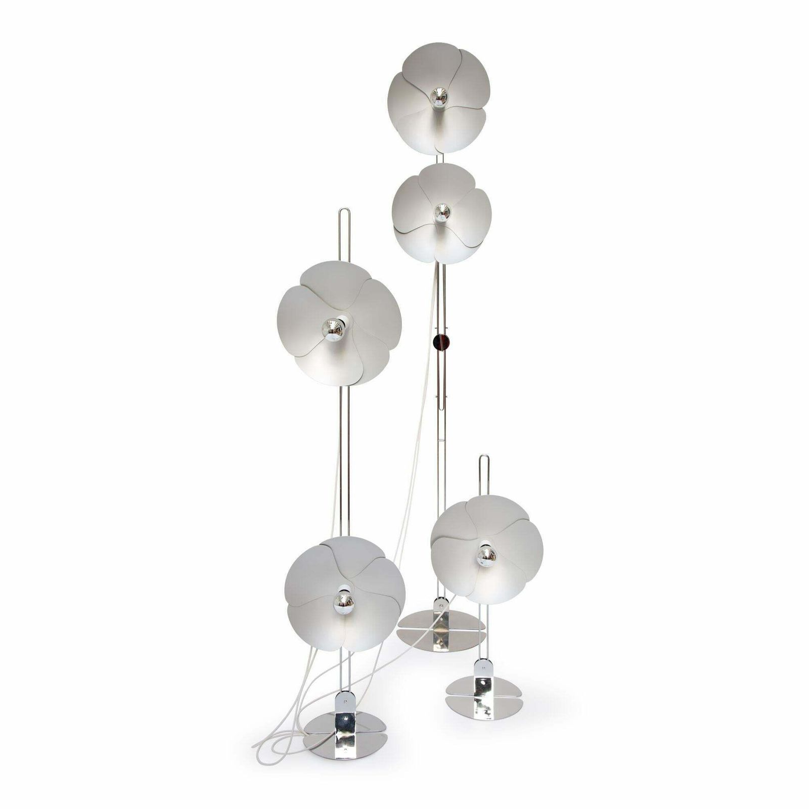 Olivier Mourgue 1968 Standing Lamp 'Double Flower' Delivery 7 Days. photo vintage