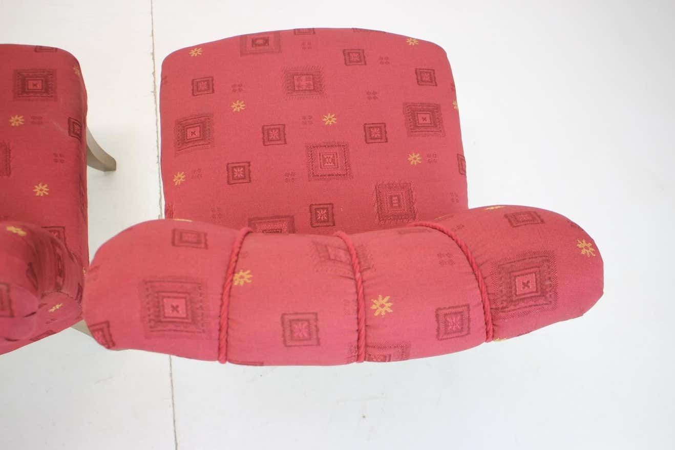 1940s Pair Of Art Deco Armchairs Czechoslovakia photo 841.0