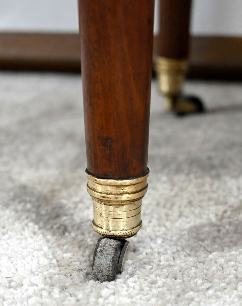 photo for sale Tambour Mahogany Chiffonier Table Louis XVI Period  2nd Part Of The 18th Century