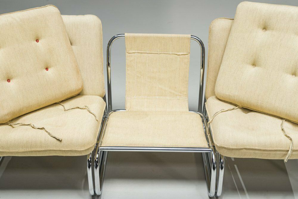 Three Seater Borkum Sofa & Lounge Chairs By Johan Bertil Häggström For Ikea, 1970s, Set Of 2 photo Furniture