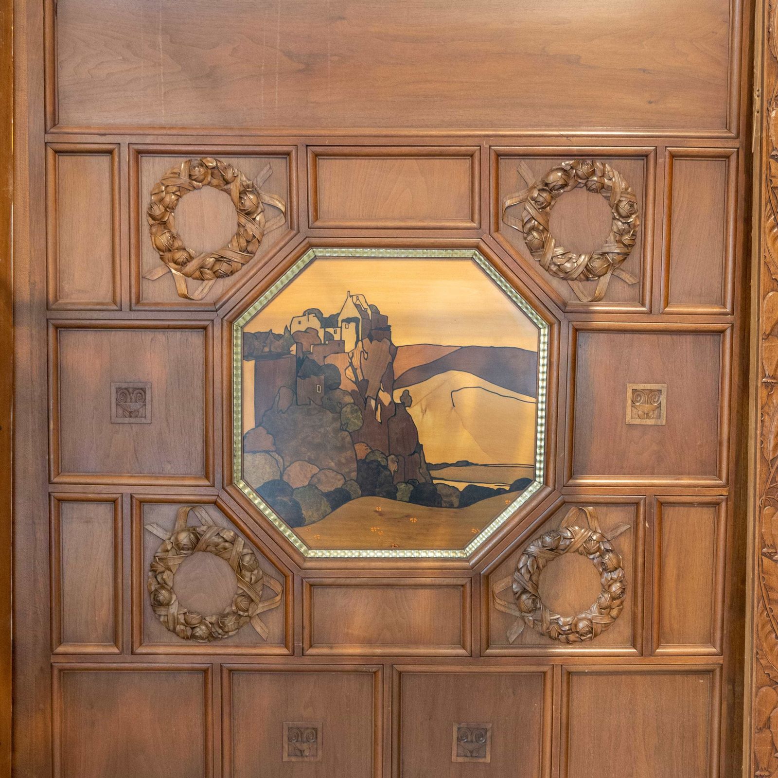 Art Nouveau Wall Panels, Vienna, Early 20th Century photo for sale